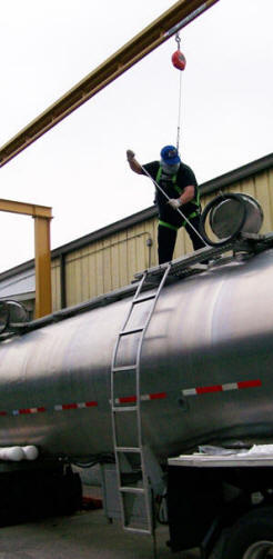 fall arrest protection systems, truck fall arrest fall prevention